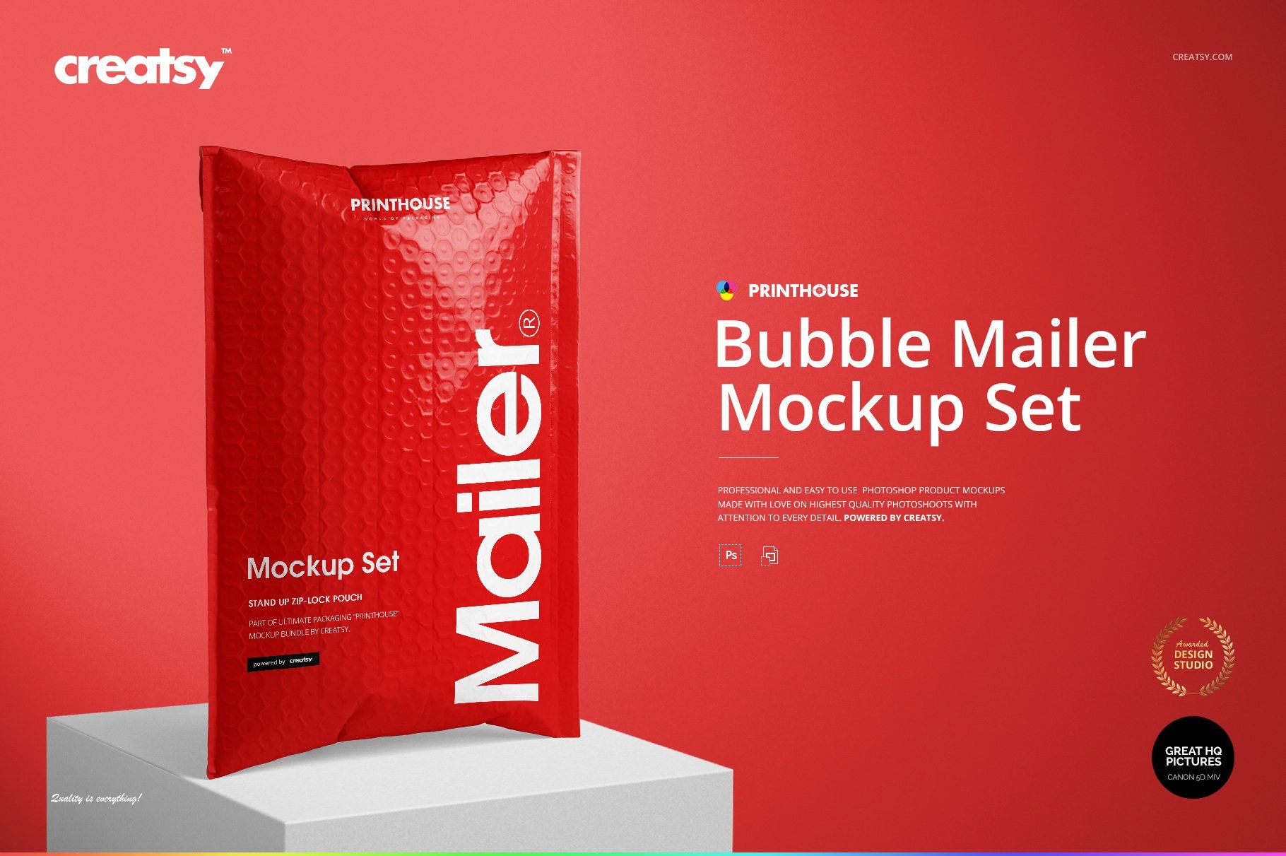 Download Bubble Mailer Mockup Set Book Cover Mockup Mockup Bubbles