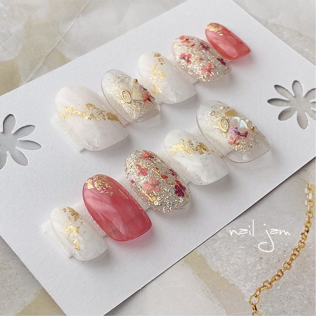 Asami ネイルジャム On Instagram おまかせオーダーnail ちょっぴり和テイスト ご注文ありがとうございます ネイルチップのオーダーはdm クリーマ ミンネから承ります Nail ネイル ネイルチップ ミンネ Asami ネイルジャム On Instagram おまかせオーダーnail ちょっぴり和テイスト ご注文ありがとうございます ネイルチップのオーダーはdm クリーマ ミンネから承ります Nail ネイル ネイルチップ ミンネ