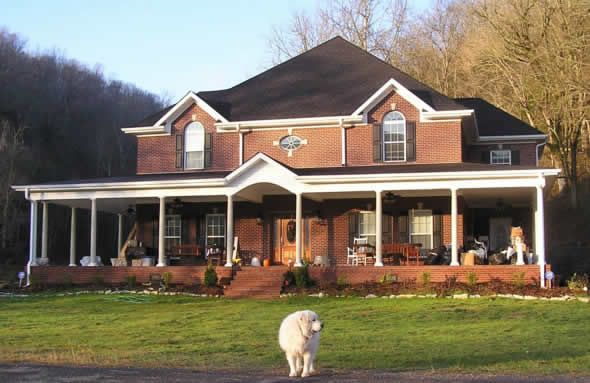 Brick House And Wrap Around Porch Styles Brick House And Wrap Around Porch, Brick House Plans With Wrap Around Porches