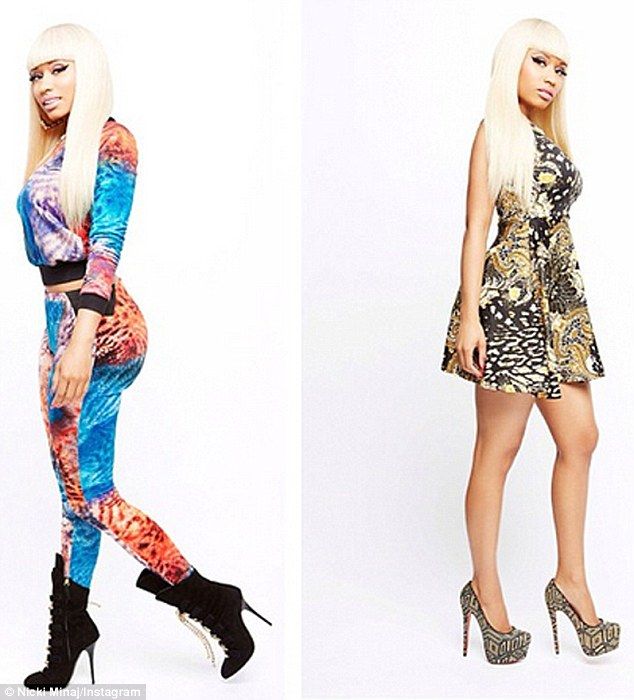 Nicki Minaj unveils her vivacious Nicki Minaj unveils her vivacious