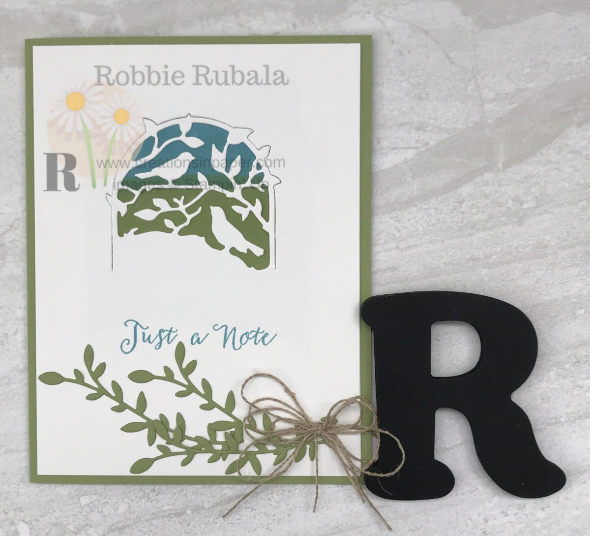direct to paper technique stampin up cards card making