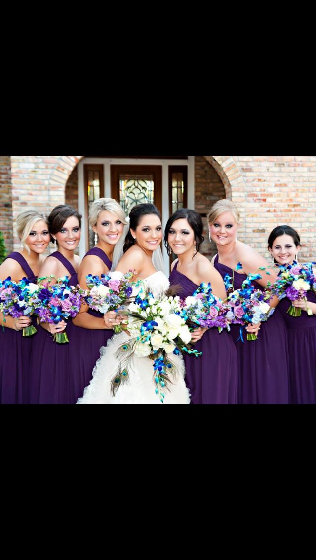 Inspiration Peacock Peacock Wedding Theme Purple Wedding