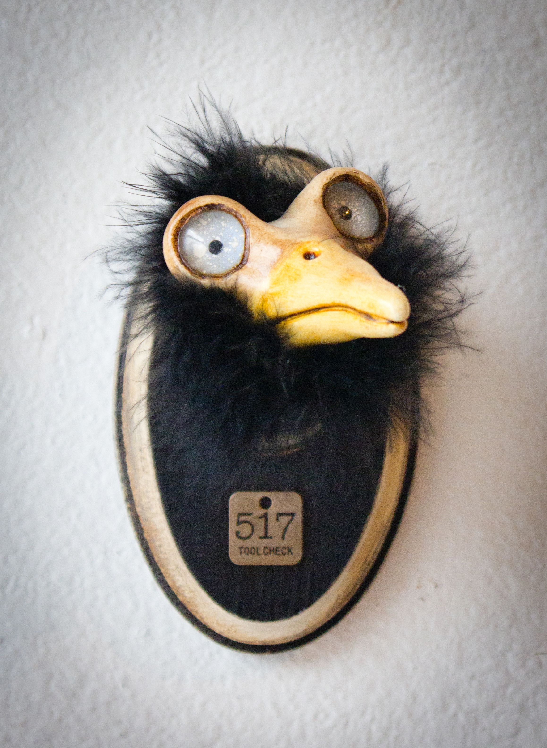 Distinction Gallery | Artists featuring Gabe Leonard original art and prints Creature Artwork, Crazy House, Toy Art, Fashion Face Mask, Taxidermy, Sylvia, Mythical Creatures, Valencia, Puppets