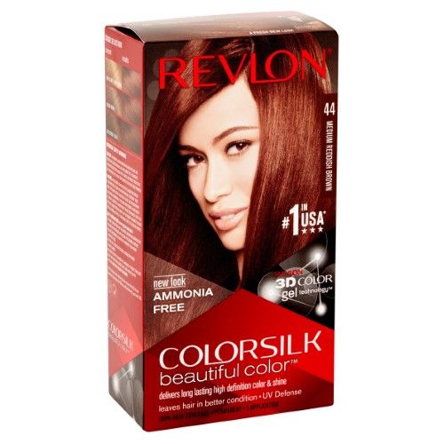 Revlon Colorsilk Hair Color Medium Reddish Brown Revlon Colorsilk Hair Color Medium Reddish Brown