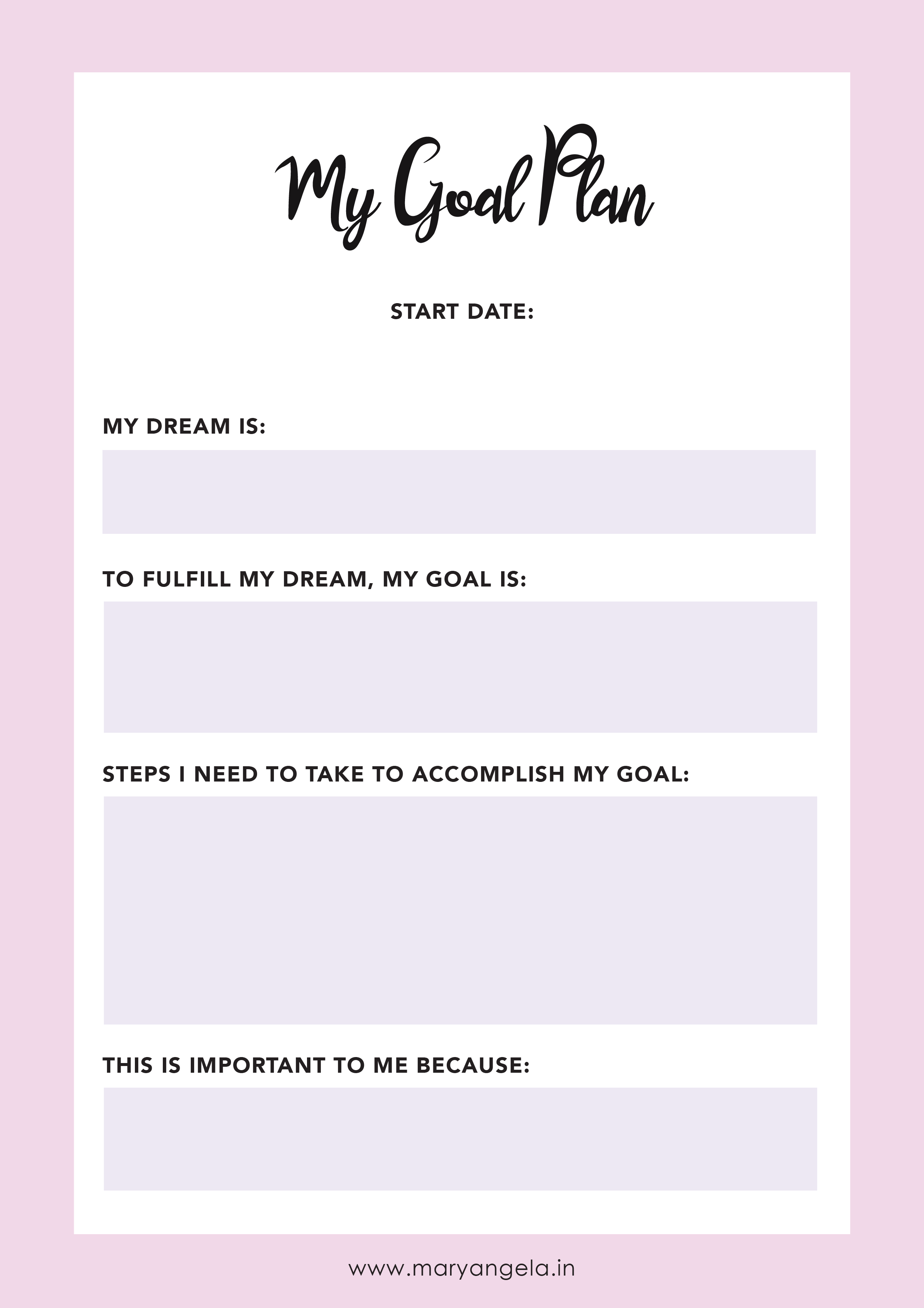 life planning worksheets