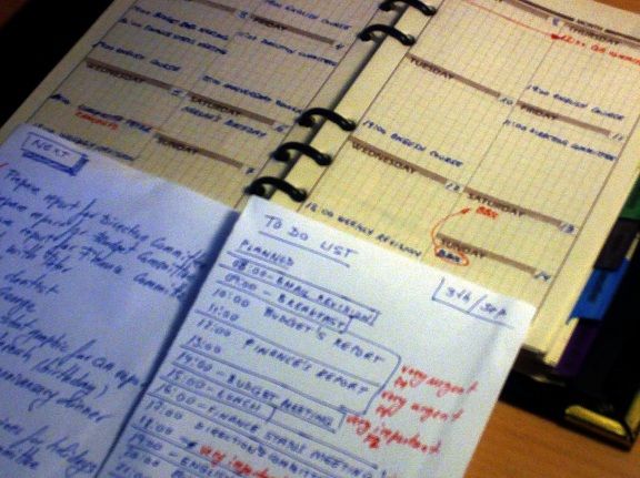 Reviewing with GTD