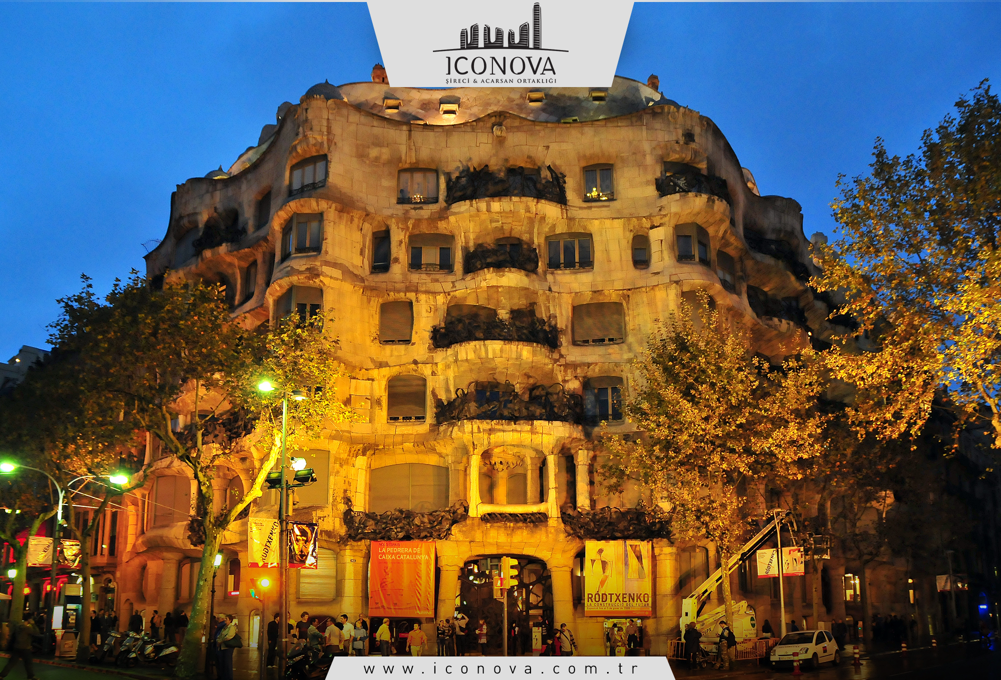 Tas Ocagi Lakabiyla Bilinen Antoni Gaudi Tarafindan Tasarlanip Insa Edilen Casa Mila O Gunlerin Estetik Anla Visit Barcelona Great Pyramid Of Giza Casa Mila
