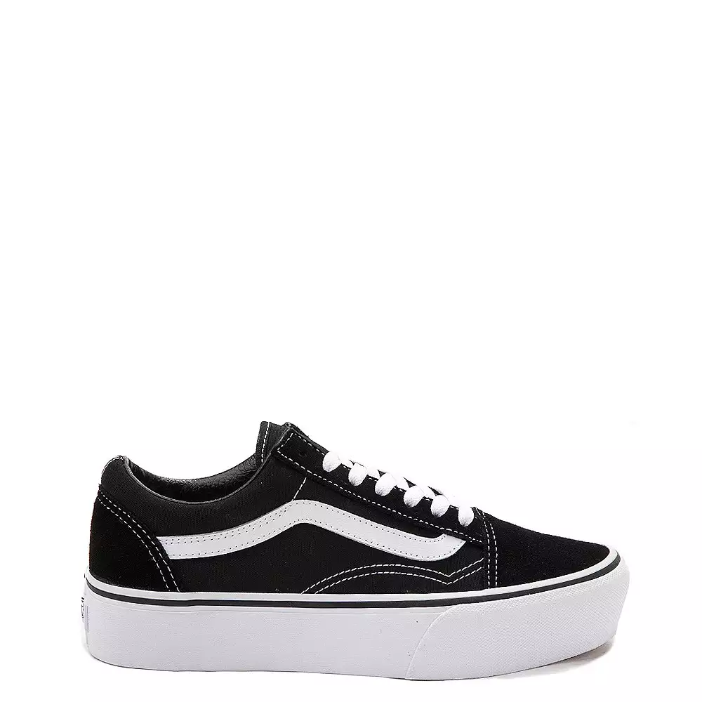 yellow platform vans