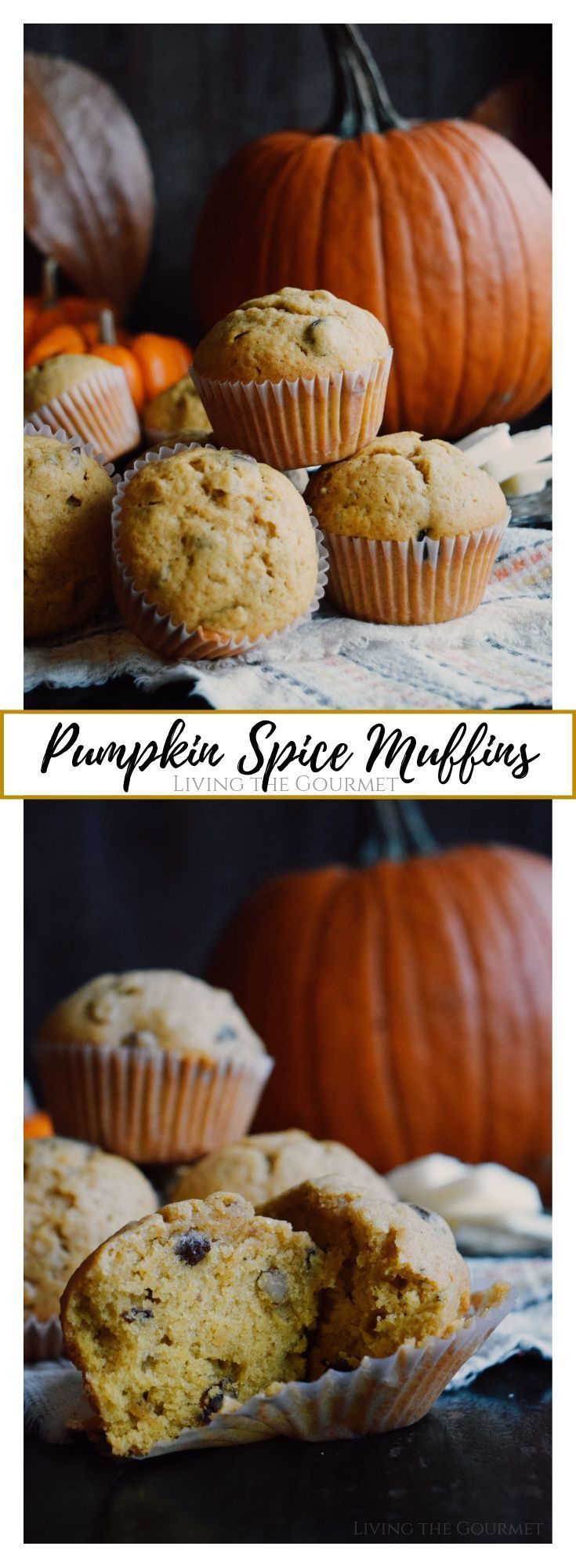Pumpkin Spice Muffins #pumpkinspicecupcakes Pumpkin Spice Muffins - Living The Gourmet #pumpkinspicecupcakes Pumpkin Spice Muffins #pumpkinspicecupcakes Pumpkin Spice Muffins - Living The Gourmet #pumpkinspicecupcakes
