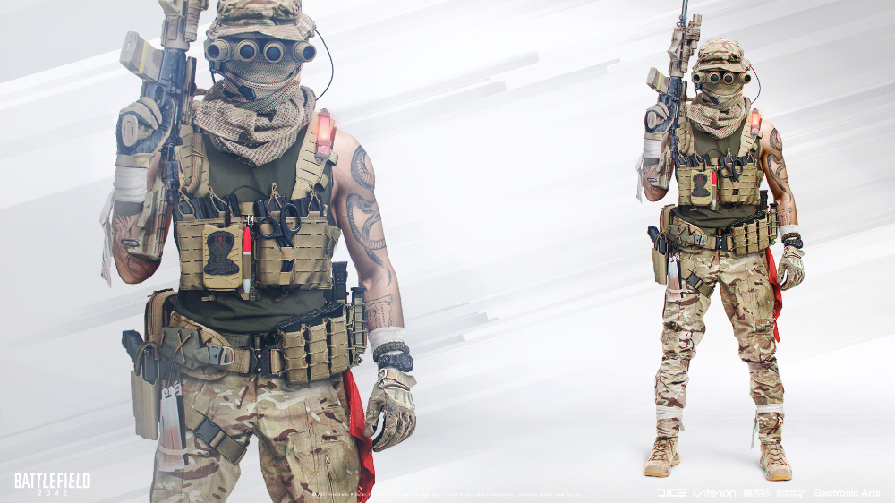 ArtStation "Battlefield 2042" Specialists Concept Art Epic Skins