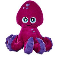 Seaside Summer Floppy Plush Octopus Dog Toy Summer Dog Toys Dog