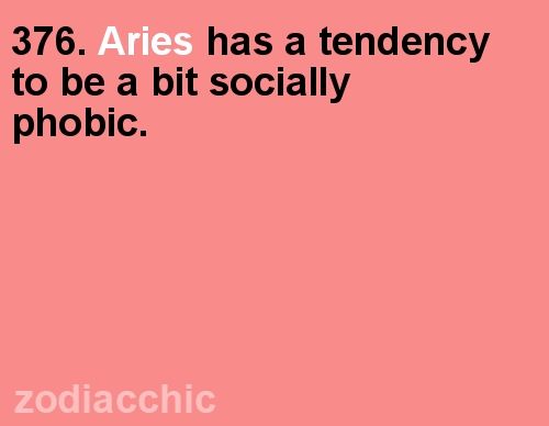Cant And Dont Want To Handle Large Crowds Aries So True Aries Aries Traits