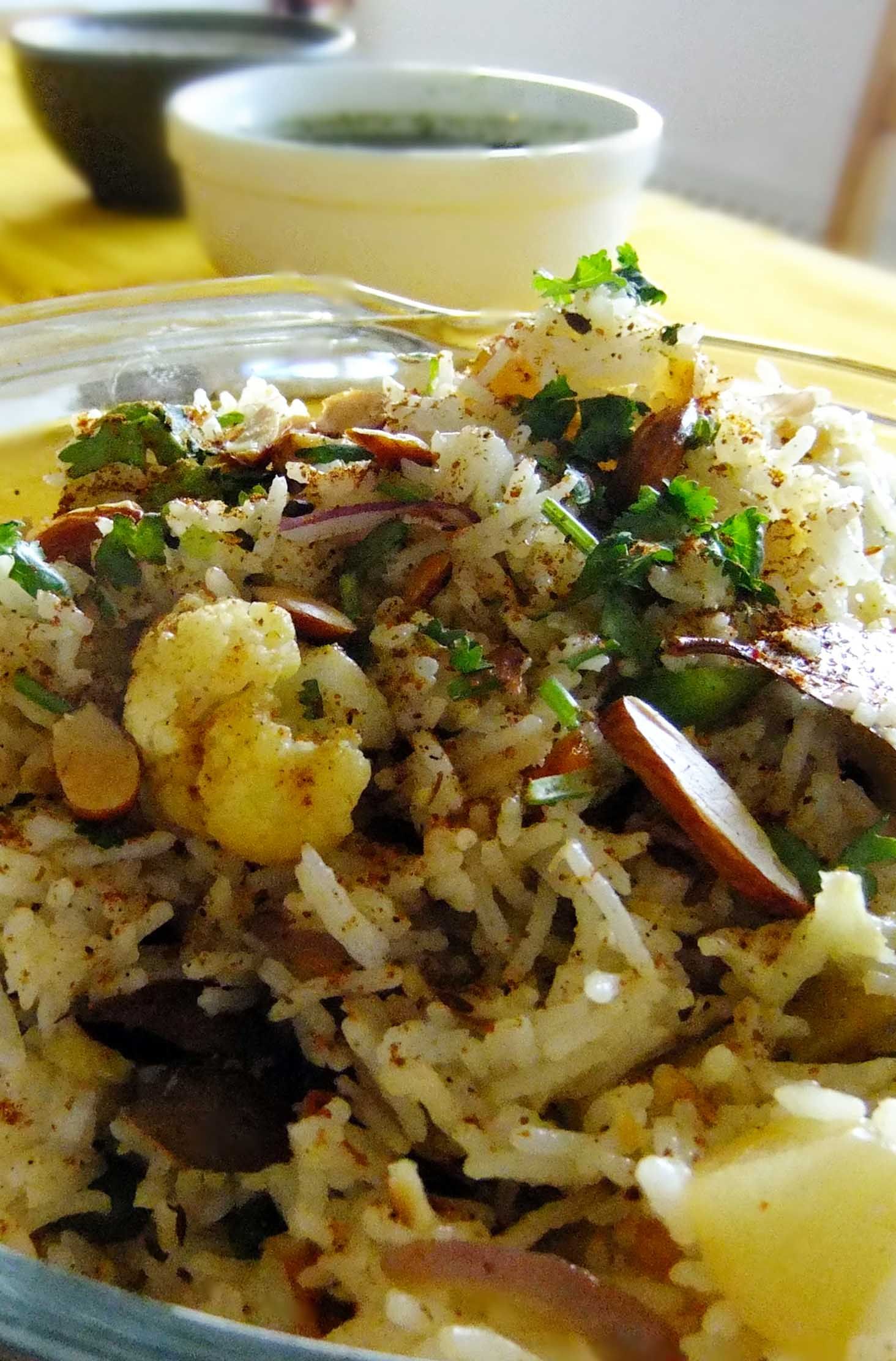 Dinner Recipes Hindi Language Shahi Means Royal In The Hindi Language And This Pulao Recipe Truly Justifies The Title Shahi Pulao A Vegetarian Con Pulao Spicy Recipes Cooking Recipes
