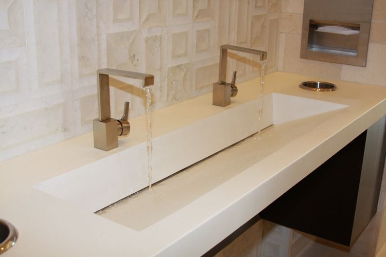 Concrete Restroom Sinks And Counters Sink Restroom Concrete Sink