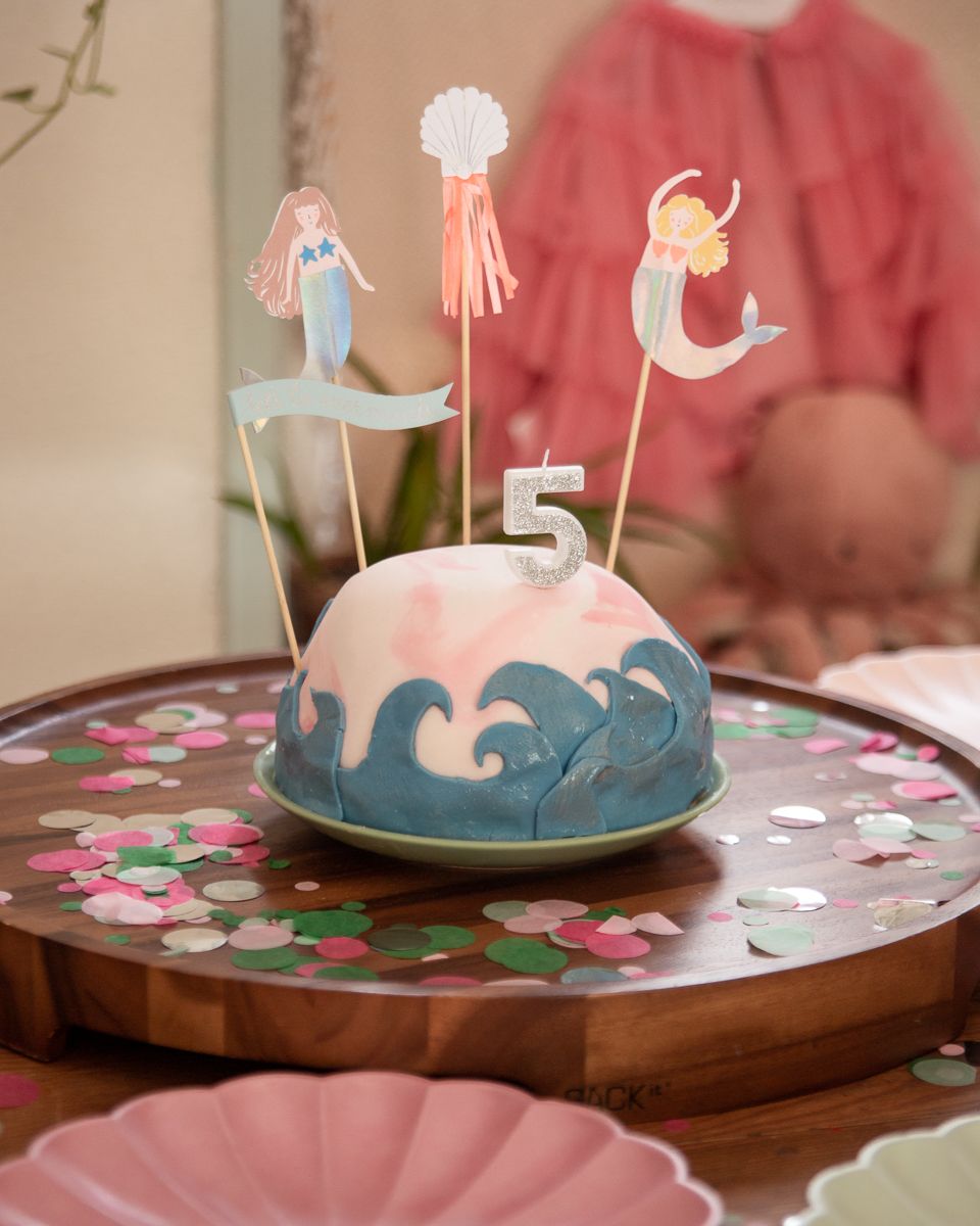 Zeemeermin Kinderfeestje thuis vieren! Inspiratie en tips. Tiered Cakes, Tiered Cake Stand, Boho, Bohemian