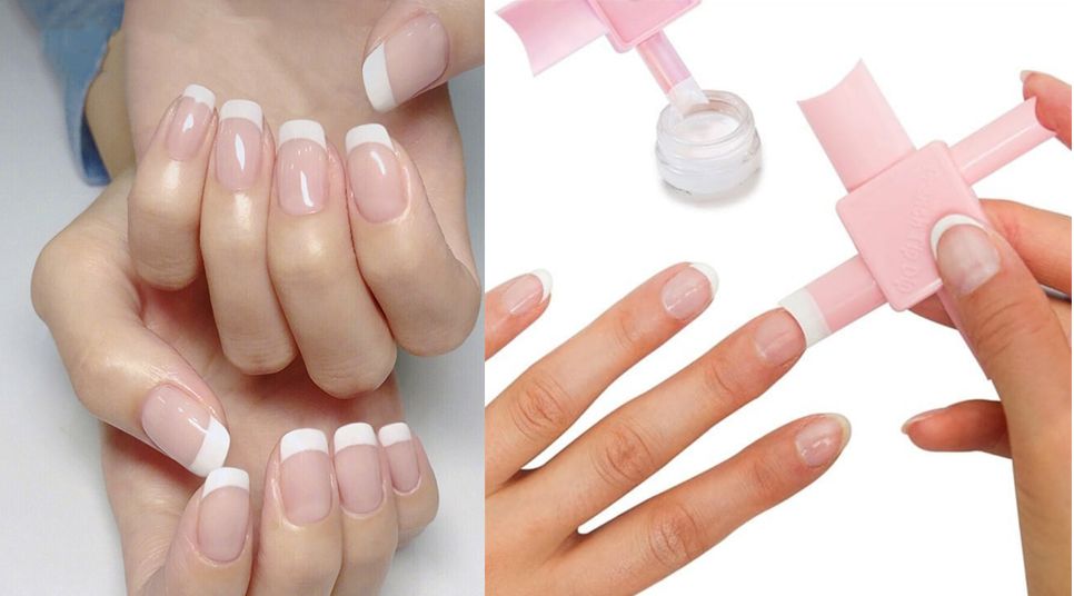 your own manicurist at home with French Tip Dip. It