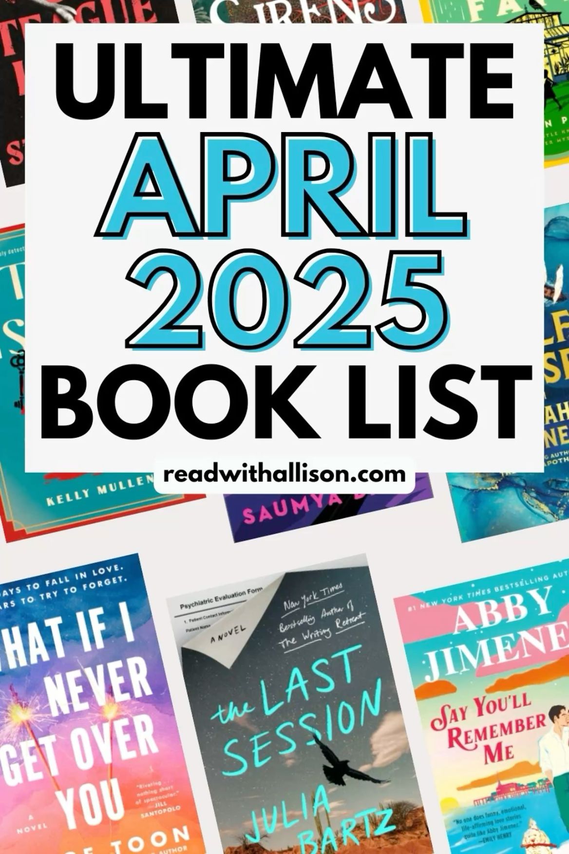 April 2025 New Book Releases