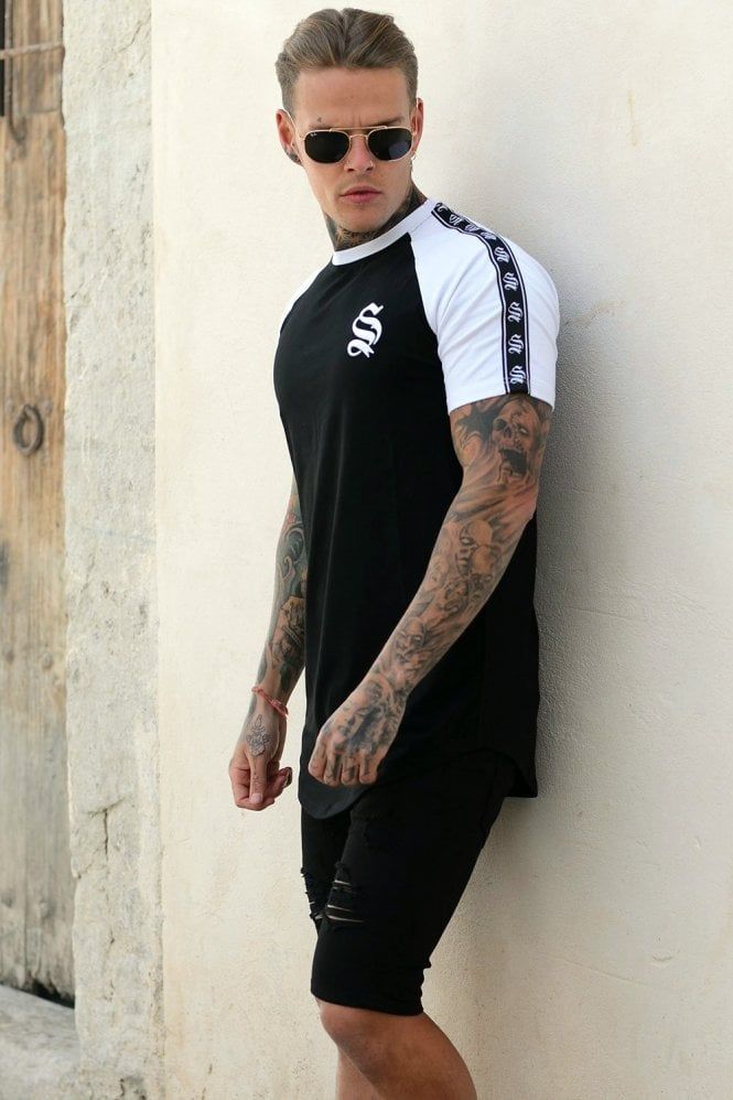 Download SNRS Tape Raglan T-Shirt | Mens urban streetwear, Street ...