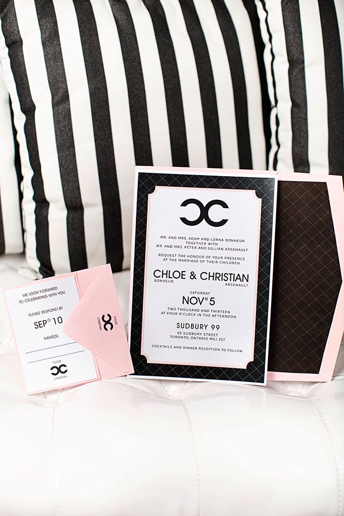 by Rachel Clingen  Coco chanel inspired wedding, Wedding event design,  Quinceanera themes