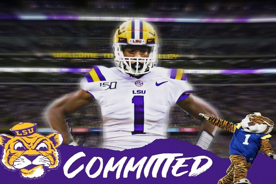 Lsu Sports 1 6k On Instagram Hold That Tiger Chris Hilton Has Just Committed To Lsu This Is A Huge Pick Up Football Helmets Lsu Football
