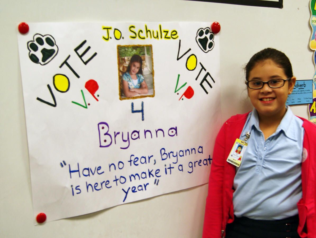 elementary school campaign ideas for anneka annekas running for poster about me ideas