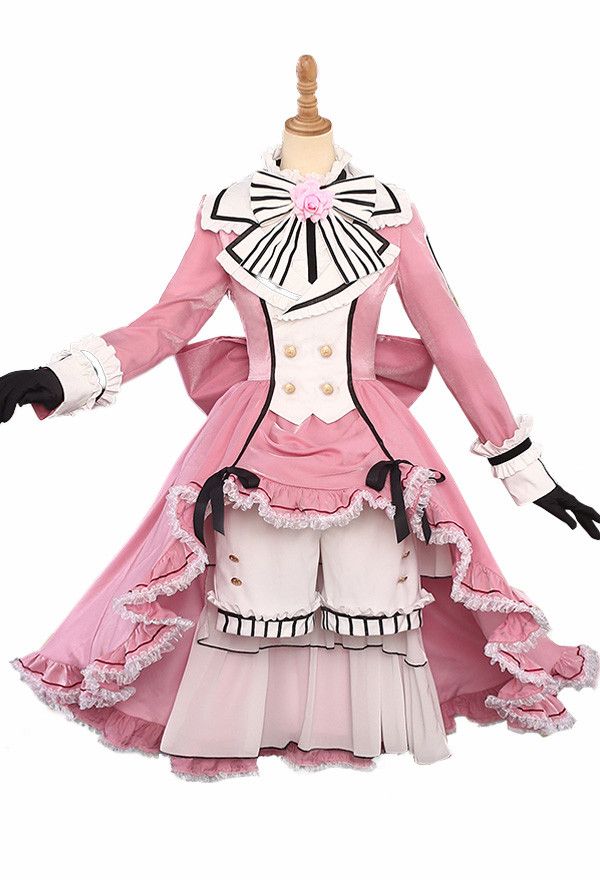Black Butler Ciel Phantomhive Women Daily Robin Cosplay Costume Sweet Lolita Dress Lolita Fashion, Kawaii Fashion, Cute Fashion, Circus Fashion, Pretty Outfits, Pretty Dresses, Cute Outfits, Old Fashion Dresses, Fashion Outfits