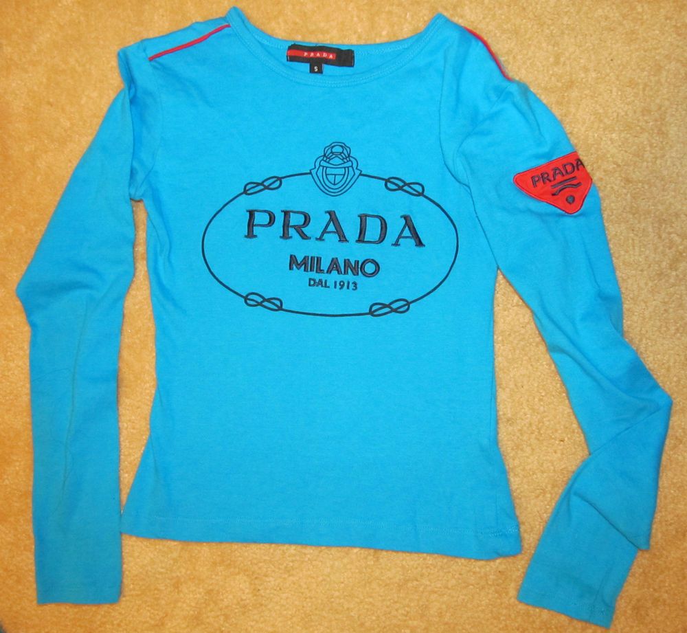 FAKE PRADA WOMEN'S LONG SLEEVE TOP | Tops women blouses, Women ...