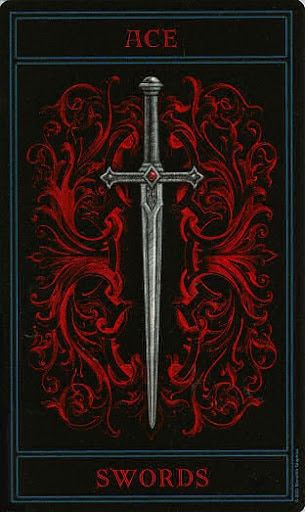 Hiểu Lá Ace of Swords - Gothic Tarot bài tarot Xem thêm tại http