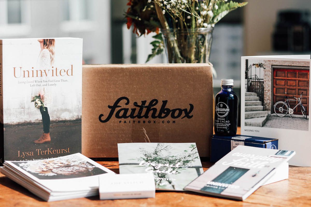 Faithbox provides you with weekly inspirational & actionable cards to