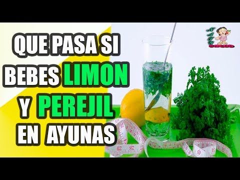 Agua con limon sirve para bajar de peso
