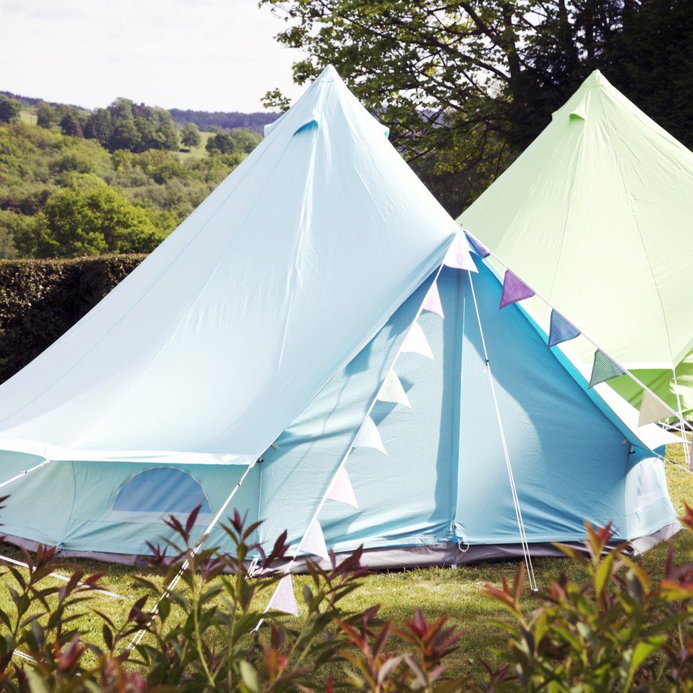 Sky Blue Bell Tent | Boutique Camping Sky Blue Bell Tent | Boutique Camping