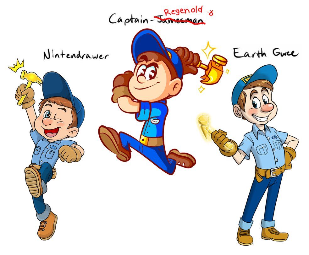 fix it felix jr collab we can fix it d by nintendrawer fix it