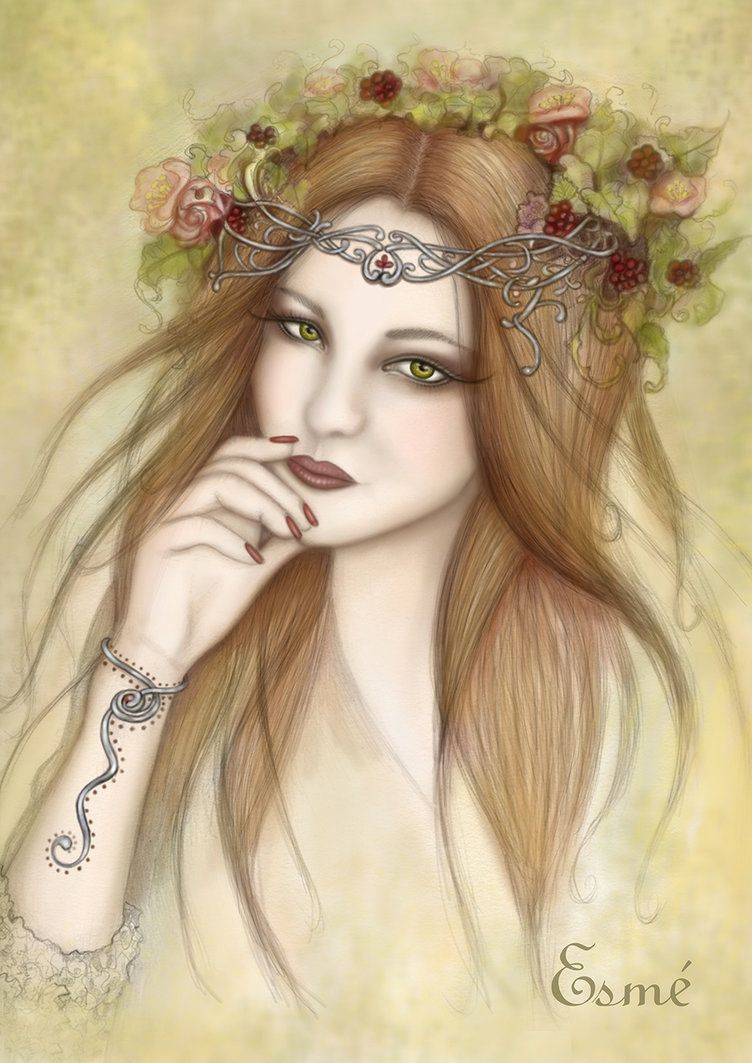Litha Goddess of Summer by Imramma on deviantART | Litha, Solstice art