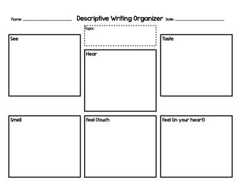 describe an object using the 5 senses story using 5 senses