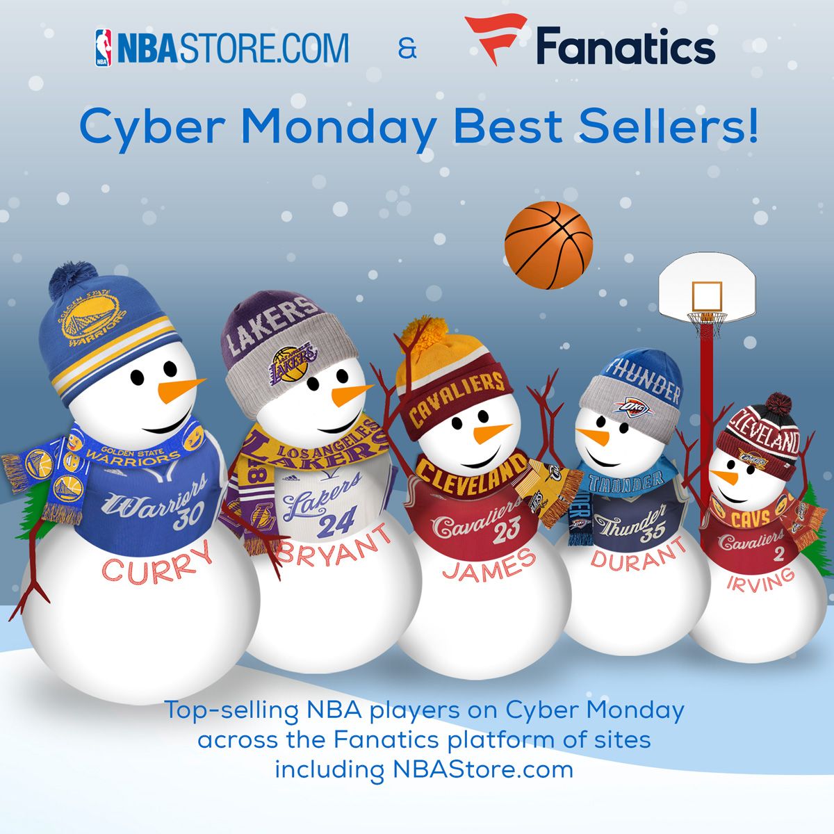 NBA Cyber Monday Best Sellers