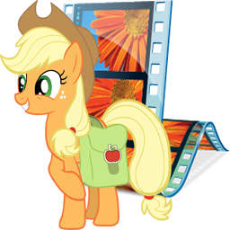 Applejack Windows Live Movie Maker Icon Applejack Icon Movies