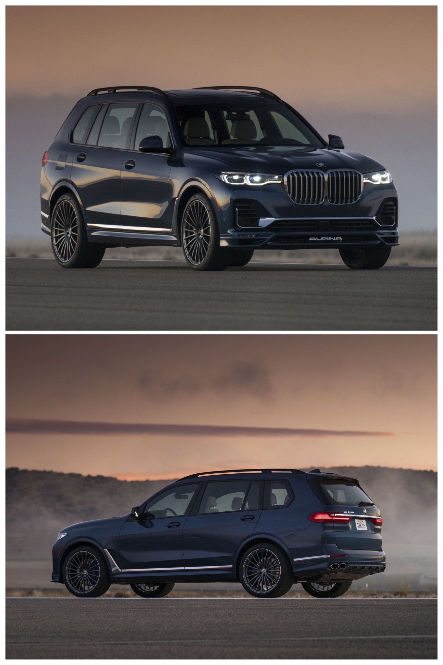 Under the hood of the 2021 BMW ALPINA XB7 sits a twin-turbocharged 4.4-liter V-8 that delivers 612 horsepower and 590 pound-feet of torque. Tap for the rest of the facts on the mega-luxe SUV. Bmw X7, Crossover Suv, Bmw Alpina, Luxury Sedan, Best Luxury Cars, Brembo, Pirelli, Bucket Seats, Twin Turbo