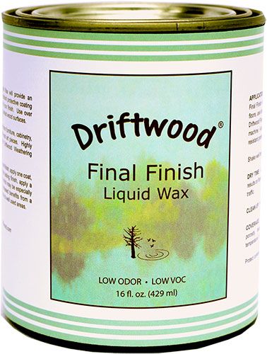 Driftwood Final Finish Liquid Wax Clear Satin For Driftwood Final Finish Liquid Wax Use When You Want To Preserve Your Weathered Wood Also Works Great Over Chalk Paint Finishes