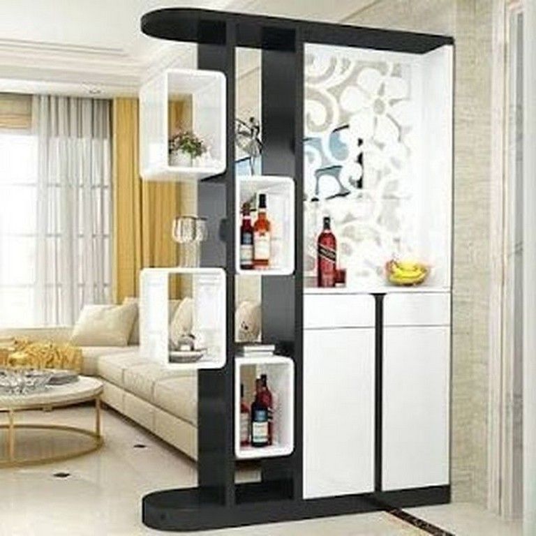 50+ Stylish Partition Living Room Ideas - Page 5 of 56