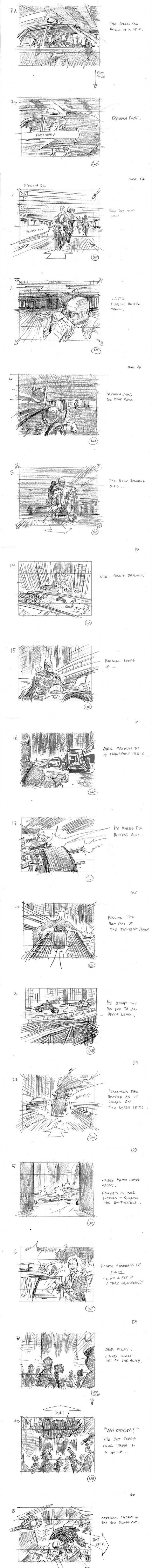‘The Dark Knight Rises’ Storyboard Artist: Gabriel Hardman Animation Storyboard, Storyboard Artist, Storyboard Film, Drawing Tips, Drawing Stuff, Drawing Tutorials, Painting Tutorials, Color Script, Layout
