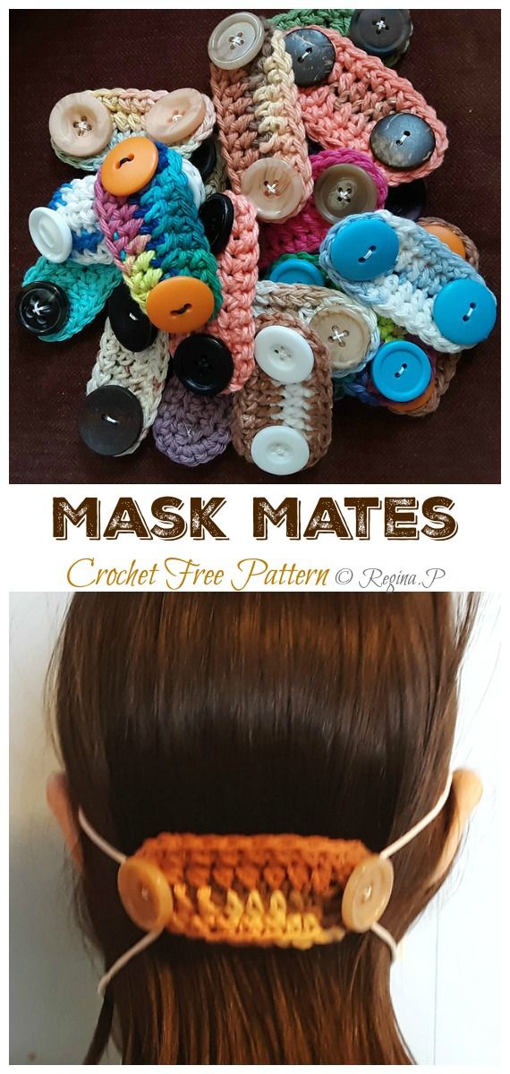 Mask Mates Crochet Free Patterns - Crochet & Knitting