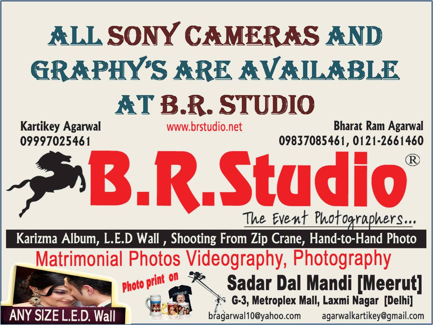 B R Studio Dealing In Cameras And Graphy S At Very Affordable