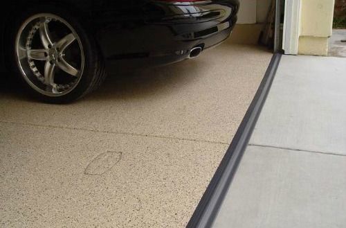 Why You Should Install A Garage Floor Door Seal For The Garage All Garage Floors Garage Door Threshold Garage Doors Garage Door Seal