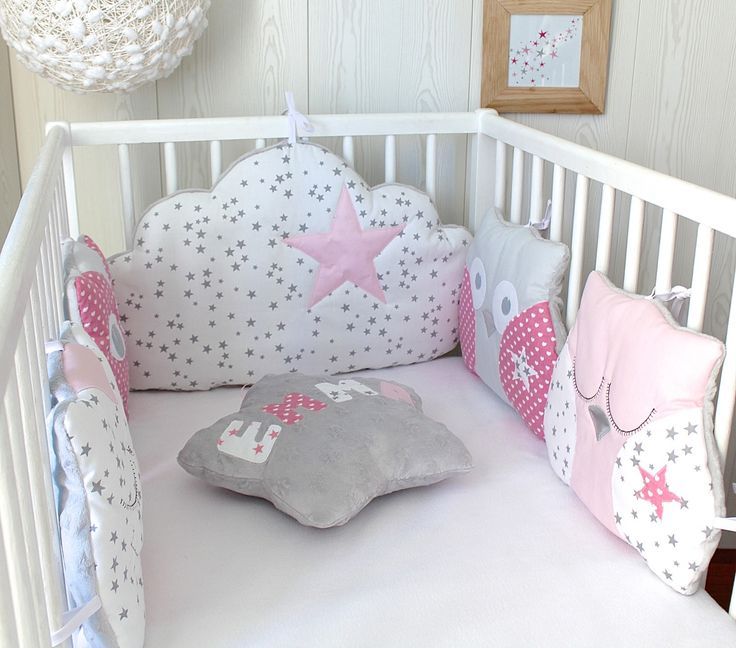 Patron Tour De Lit Nuage Baby Cot Bumper Baby Girl Nursery Room Baby Crib Bedding Patron Tour De Lit Nuage Baby Cot Bumper Baby Girl Nursery Room Baby Crib Bedding