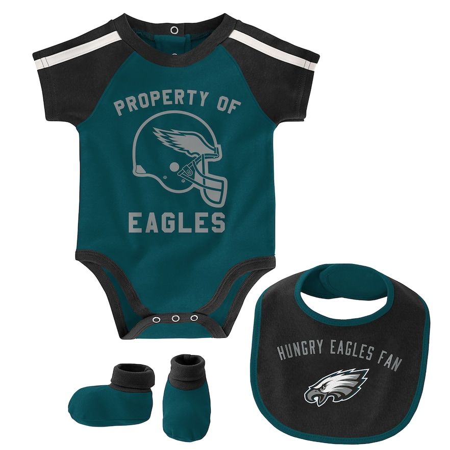 Philadelphia Eagles I Love Watching With Mommy Baby Short Sleeve Bodysuit