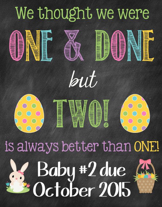 chalkboard baby announcements
