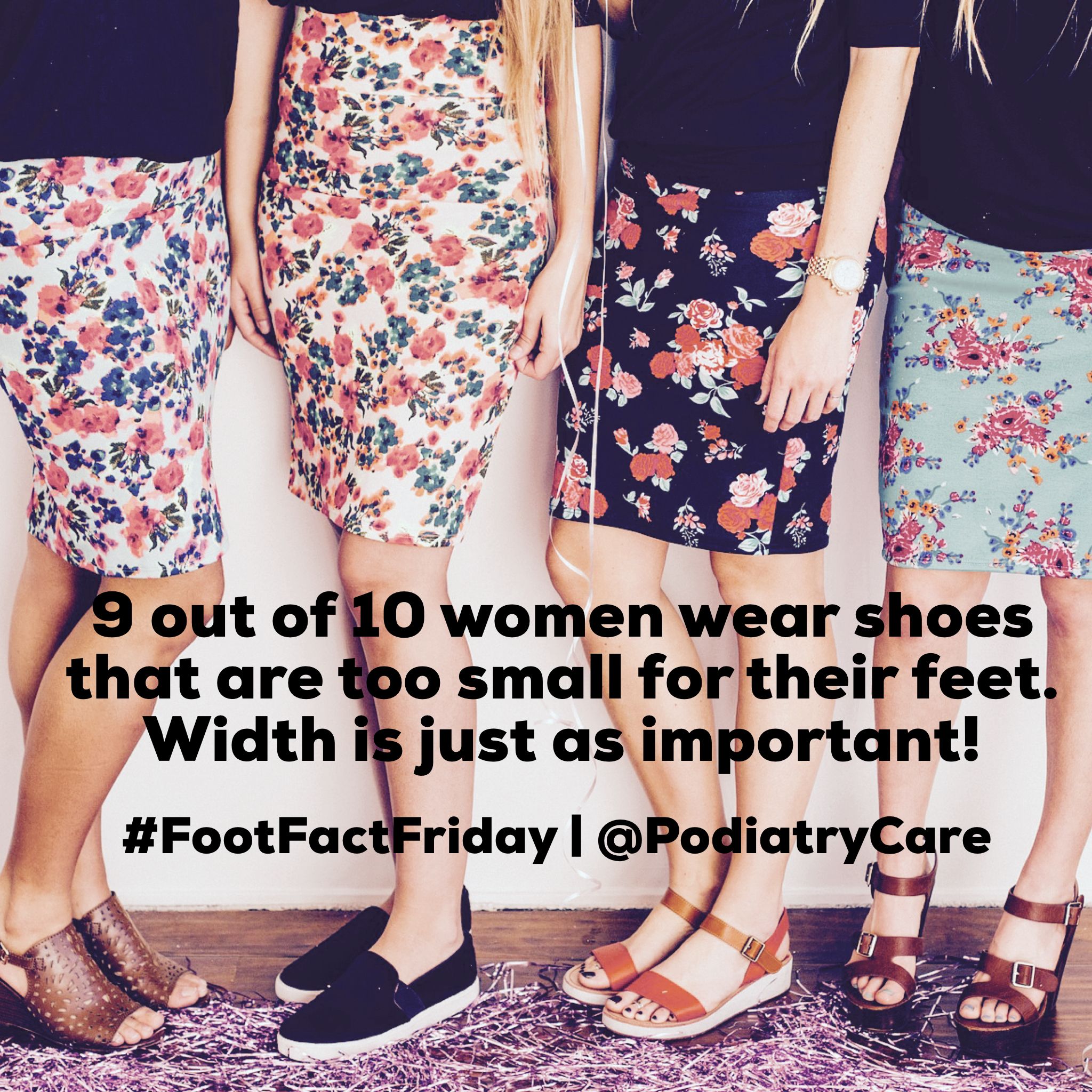FootFactFriday Correct shoe width is just as important