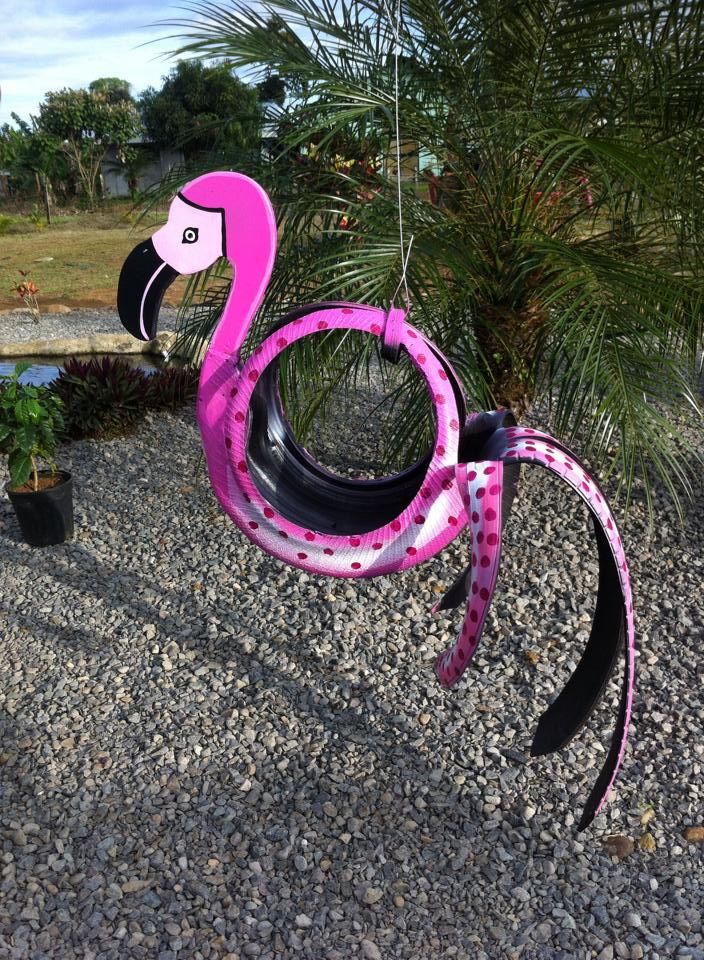 pin by joanne rodriguez on my recycled tires tire planters tire works flamingo