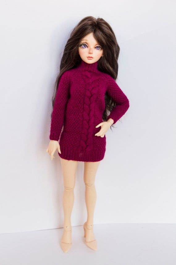 BJD clothes. 1/4 bjd dress for MSD, MiniFee sweate BJD clothes. 1/4 bjd dress for MSD, MiniFee sweate