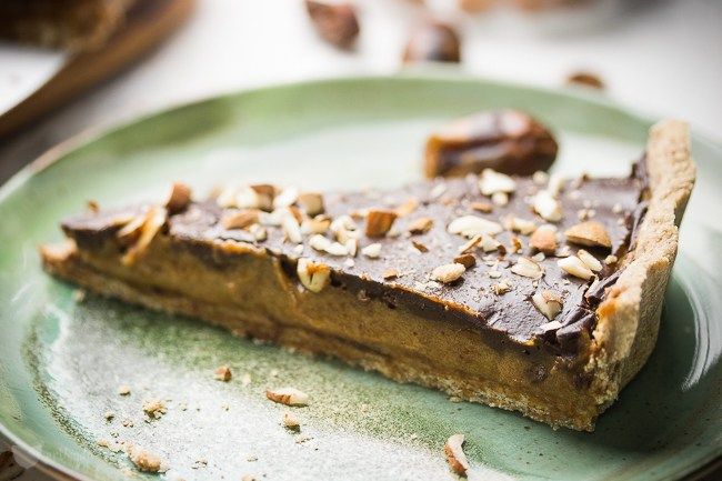 http://ervegan.com/2017/12/krucha-tarta-solonym-karmelem-czekolada/ Healthy Vegan, Vegan Gluten Free, Vegan Cheesecake, Food Test, Yummy Food, Delicious, Vegan Sweets, Banana Bread, Brownie